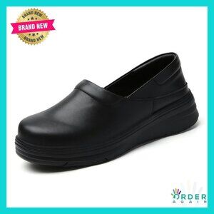 Slip Resistant Nursing Chef Work Shoes Comfortable Lightweight Waterproof